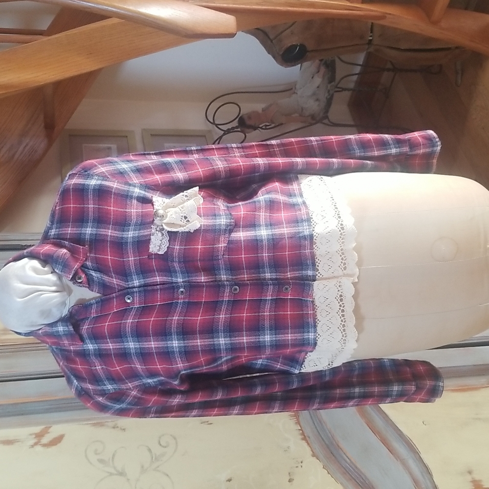 Altered Flannel Shirt